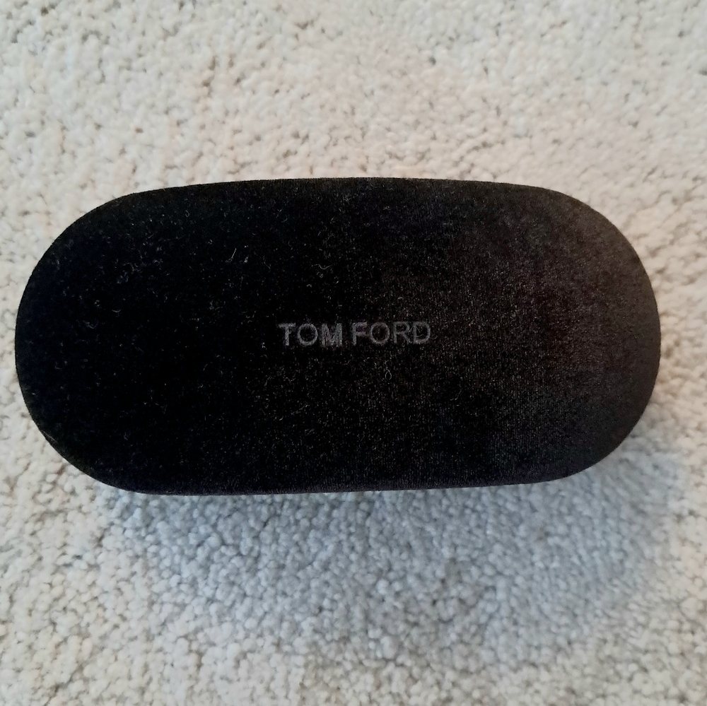 TOM FORD Black Velvet Eyeglasses Case